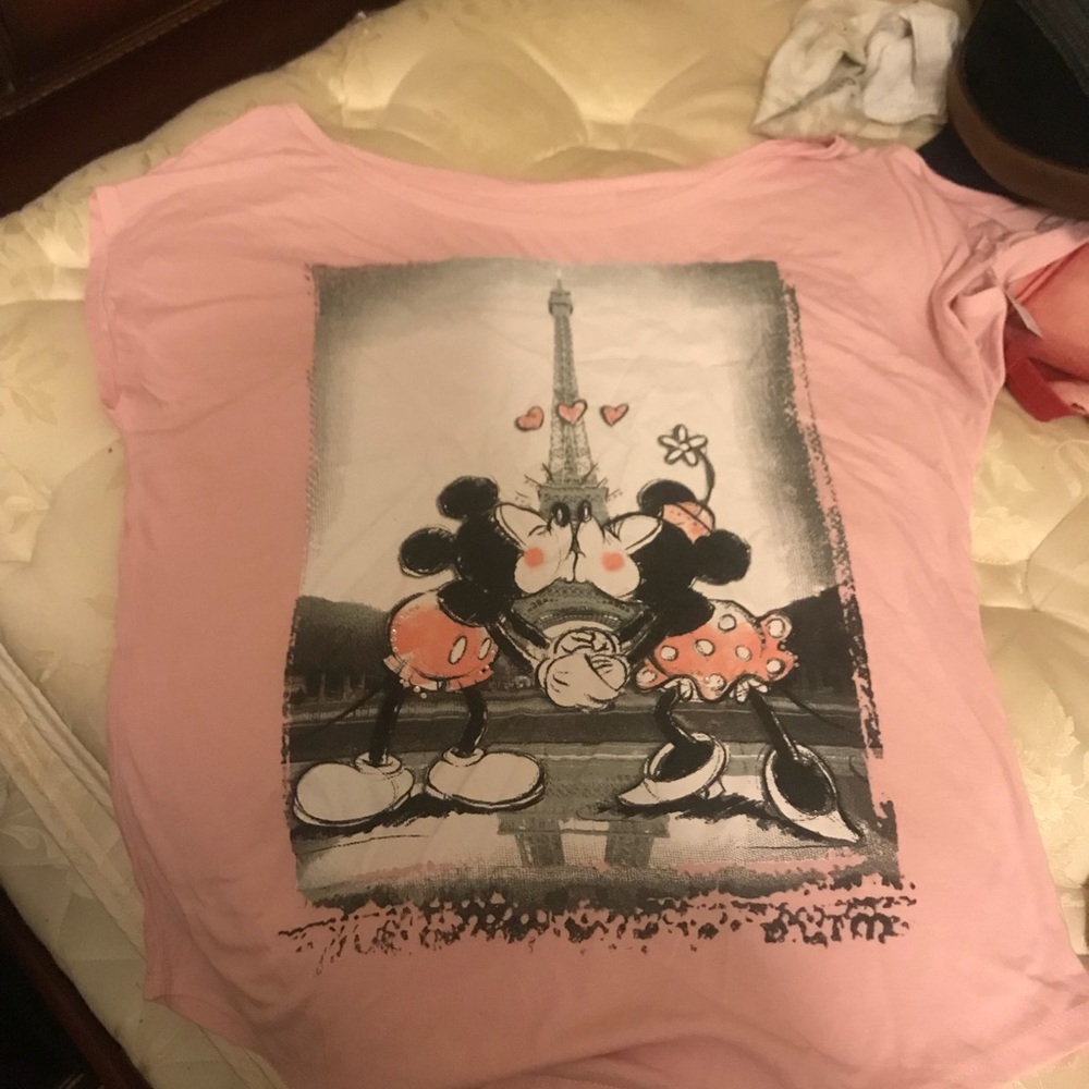 Pink Disney shirt